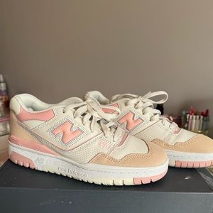 Women’s New Balance 550 - White/Pink Size 8